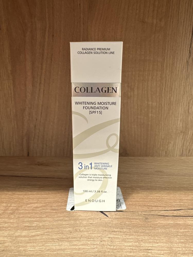 Тональный крем с коллагеном 3 в 1 для кожи SPF 15 №21 100 ml