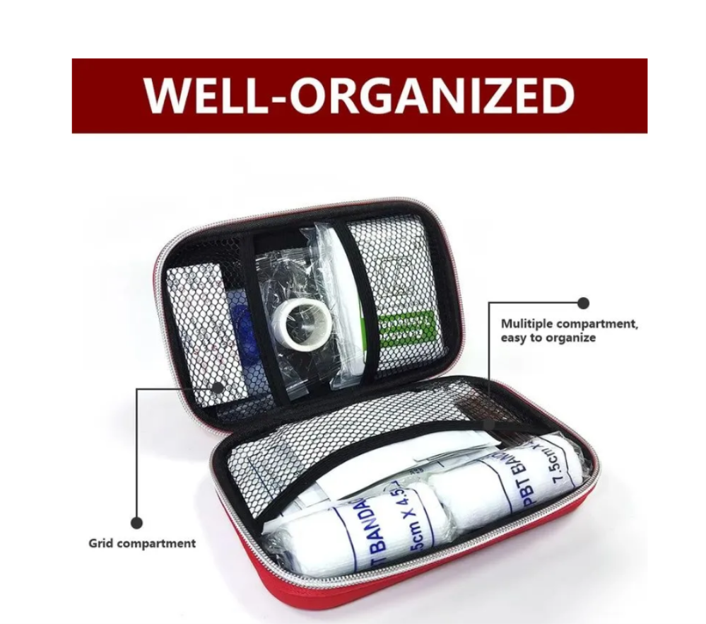 Аптечка походная, большая с наполнением Аптечка походная, большая с наполнением