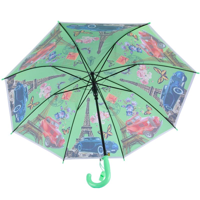 Зонт трость полуавтомат детский Цветы Зонт трость полуавтомат детский Цветы