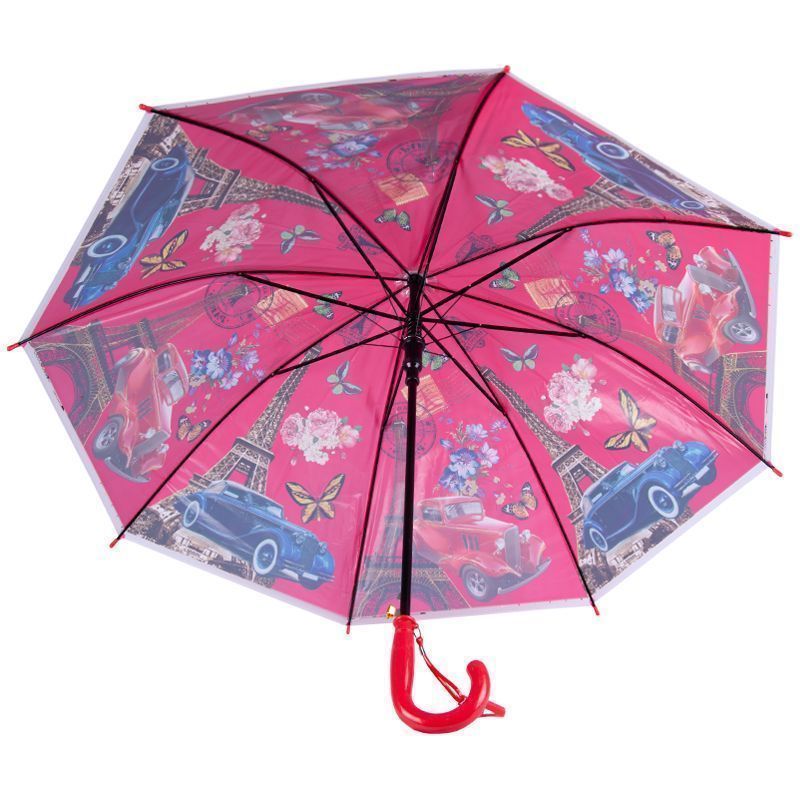 Зонт детский трость полуавтомат Зонт детский трость полуавтомат