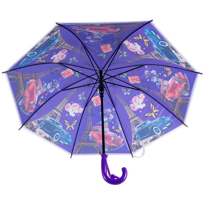 Зонт трость полуавтомат детский Зонт трость полуавтомат детский