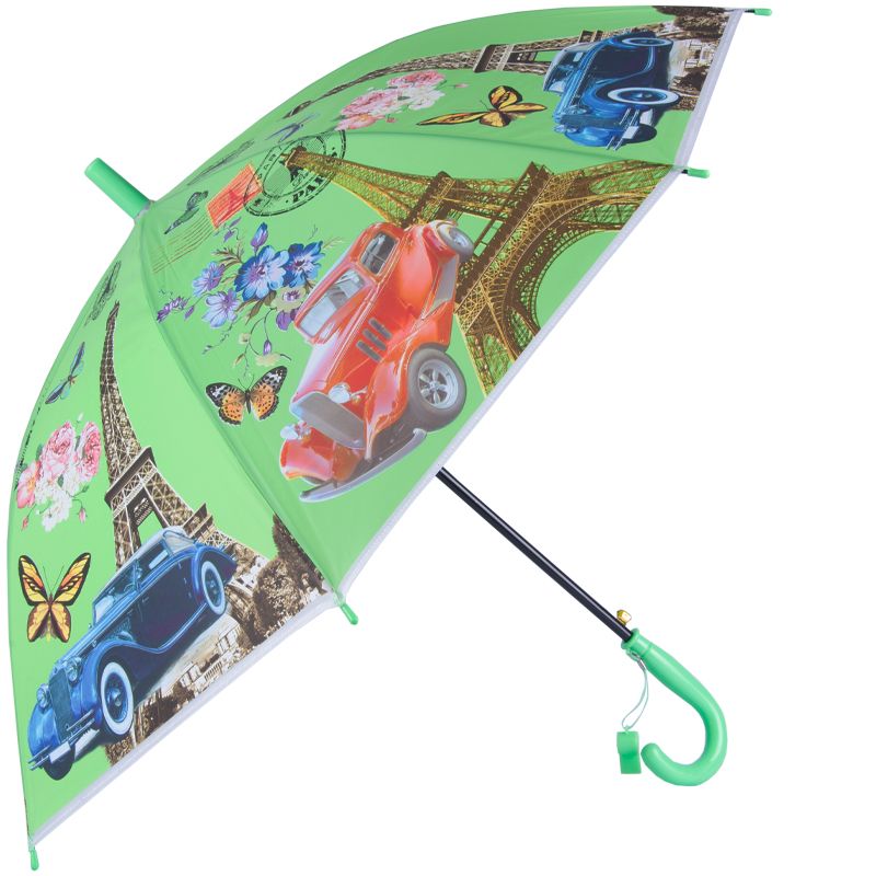 Зонт трость полуавтомат детский Цветы Зонт трость полуавтомат детский Цветы