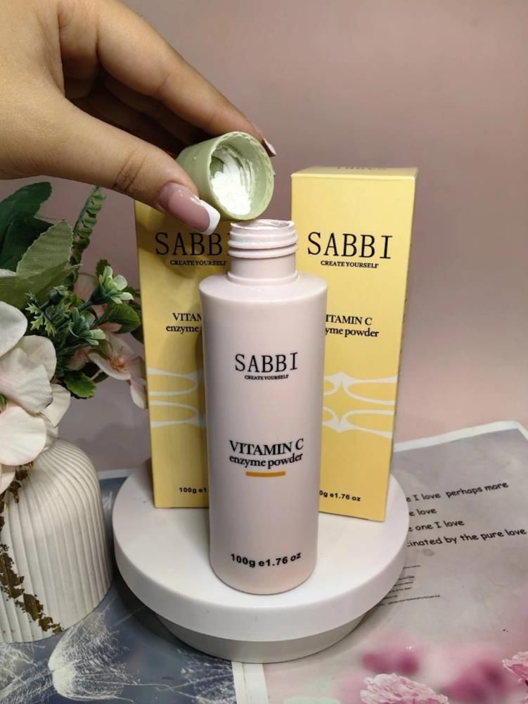 Энзимная очищающая пудра для лица и тела от SABBI 100г