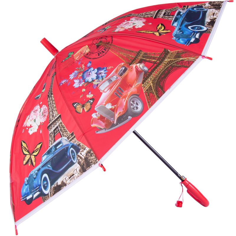 Зонт детский трость полуавтомат Зонт детский трость полуавтомат