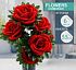 Букет Бархатных красных роз 55см 